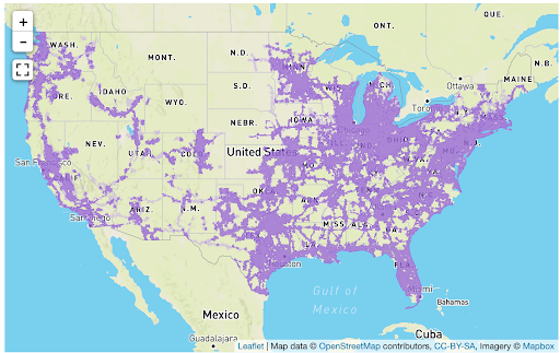 Xfinity Mobile Coverage Map Usa – Topographic Map of Usa with States