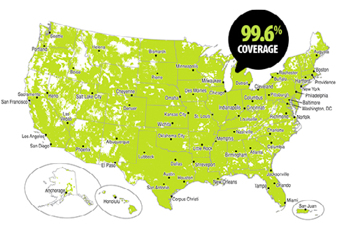 Straight talk coverage map