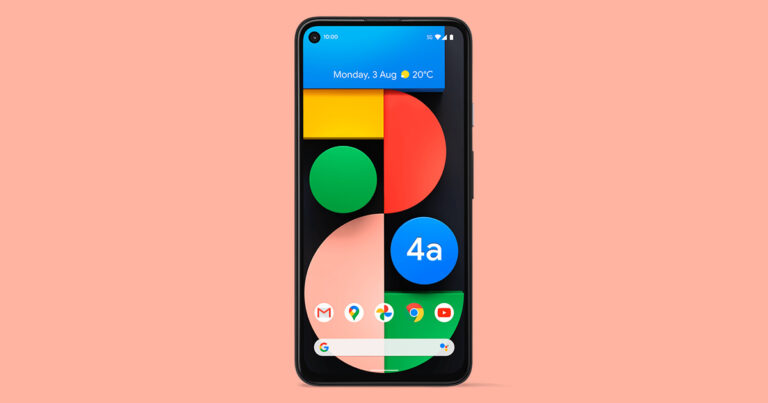 Image of the Google Pixel 4a