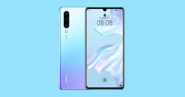Graphic of the Huawei P30