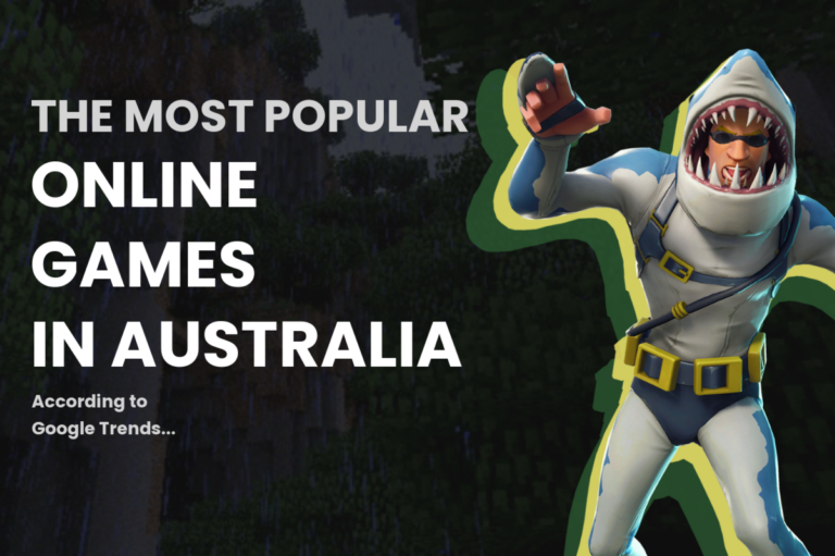 The most popular online games in Australia