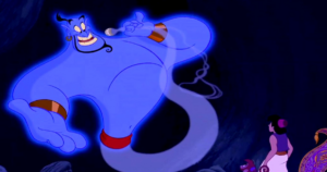 Still of Genie from Aladdin (1996)
