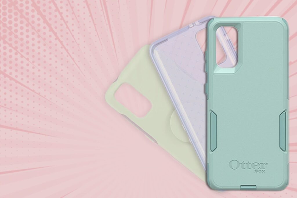 Graphic of Samsung Galaxy S20 and Ultra cases