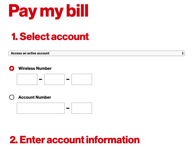 can i pay my verizon bill with american express