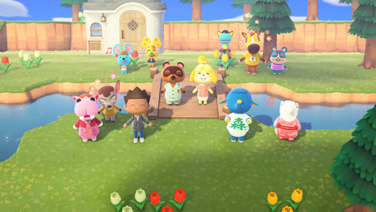 A screenshot of the Animal Crossing: New Horizons video game