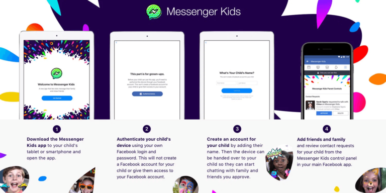 Messenger Kids Features