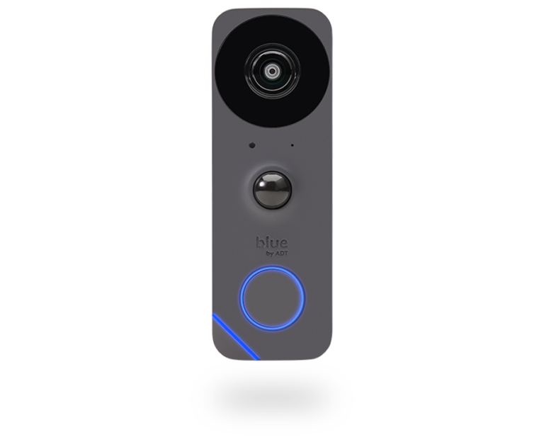 Graphite Blue by ADT video doorbell camera