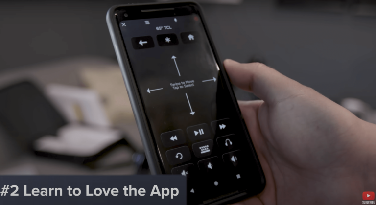Roku App as remote