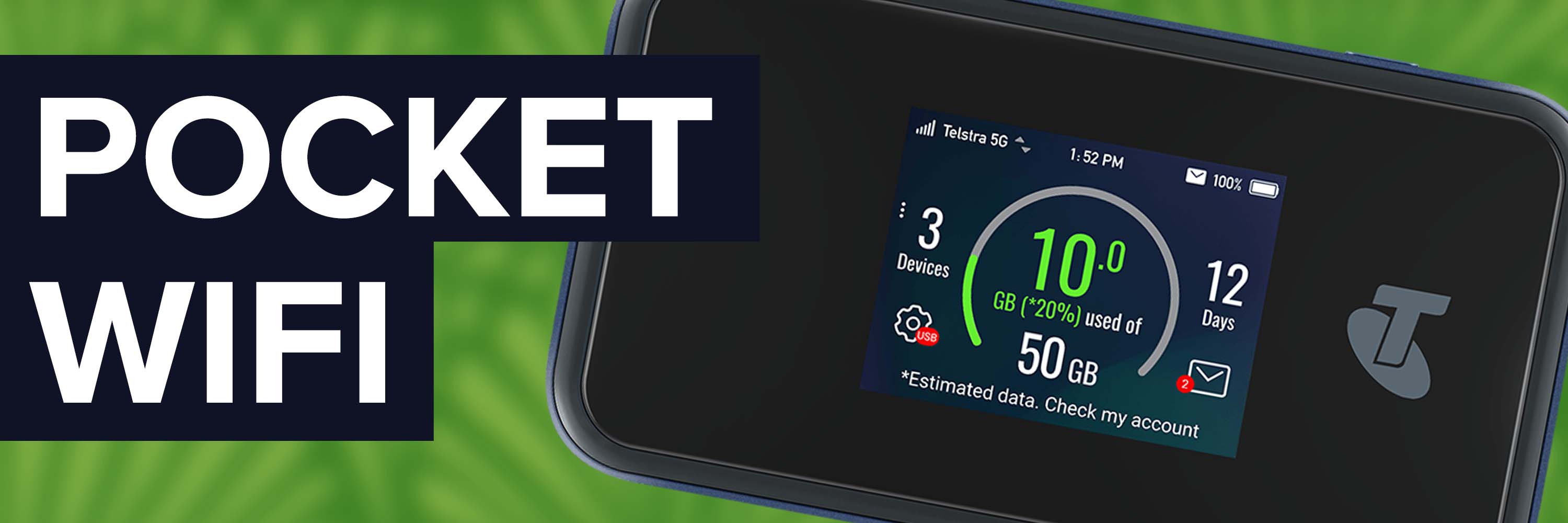 Telstra 5G Best Pocket Wi-Fi