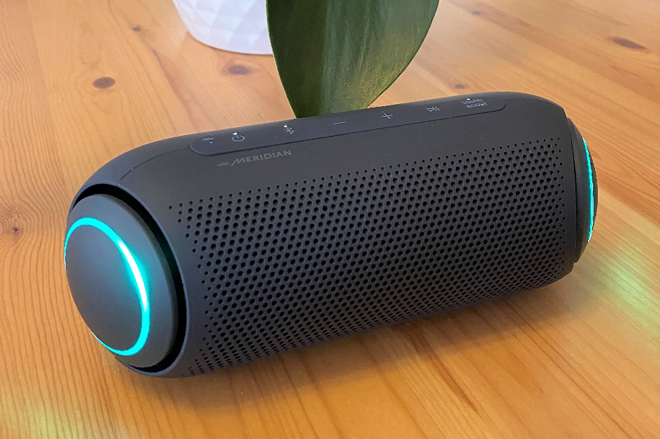 LG PL5 XBOOM portable bluetooth speaker hero