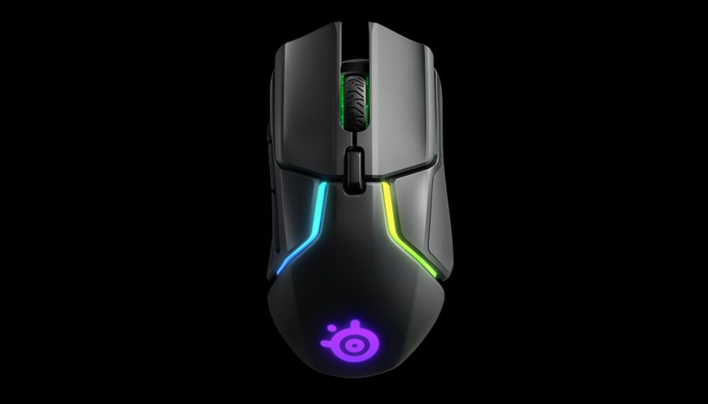 SteelSeries Rival 650 Wireless top view