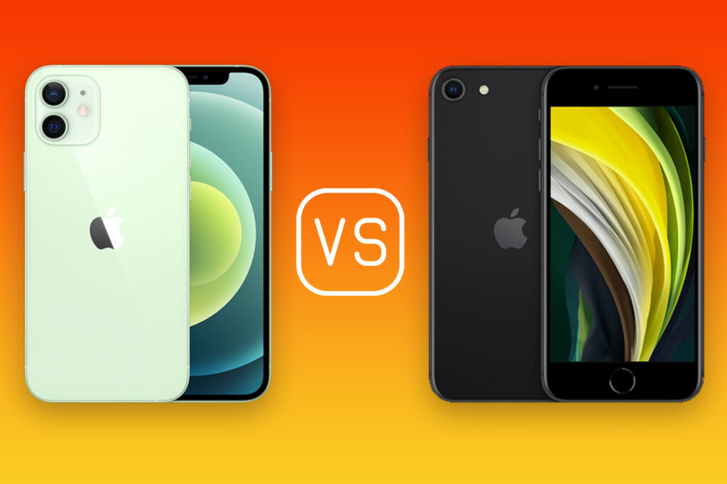 iPhone 12 mini vs iPhone SE