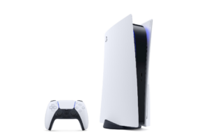 DualSense wireless controller and PlayStation 5