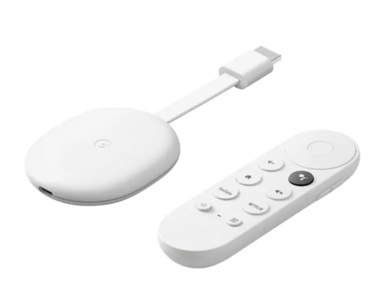 Chromecast by Google TV device