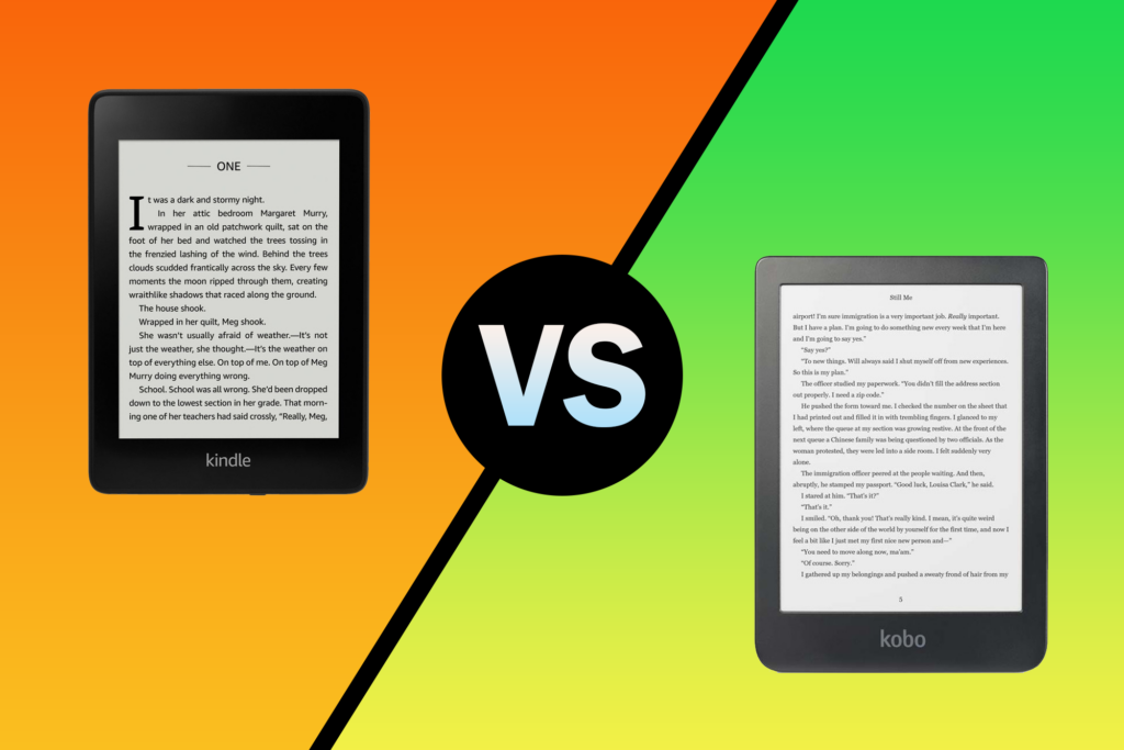 kindle vs kobo