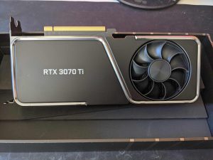Nvidia GeForce RTX 3070 Ti graphics card