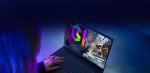 Razer Blade 15 (2021) in use