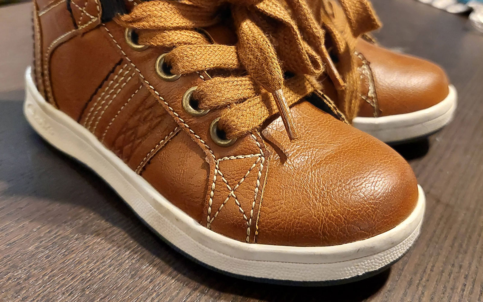 Closeup of shoe