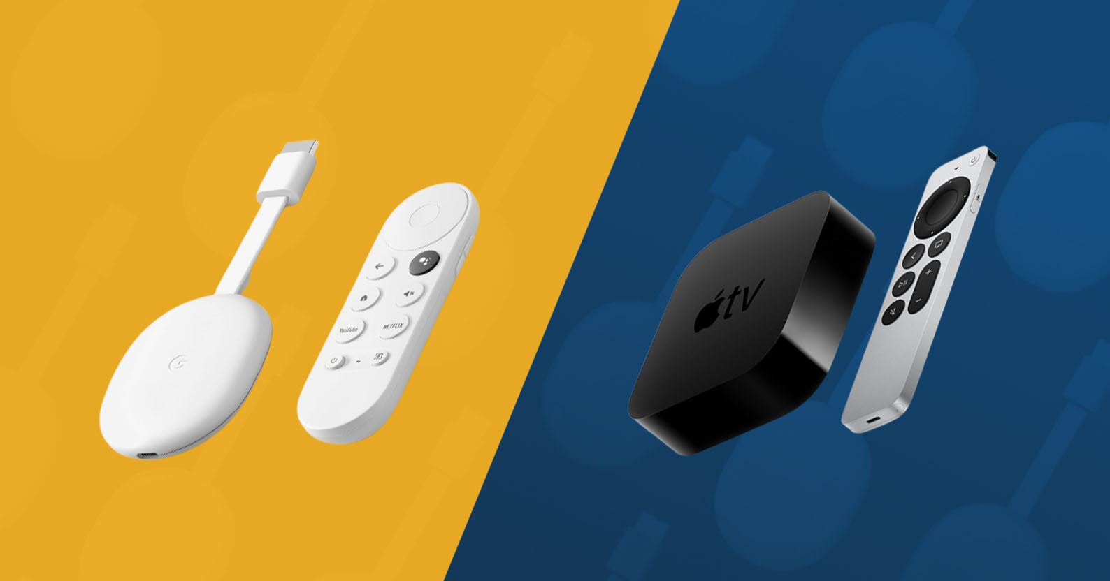 dine Vestlig Almindelig Apple TV 4K (2022) vs Chromecast with Google TV | Reviews.org