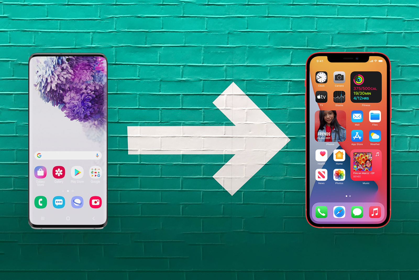 How to switch from Android to iPhone