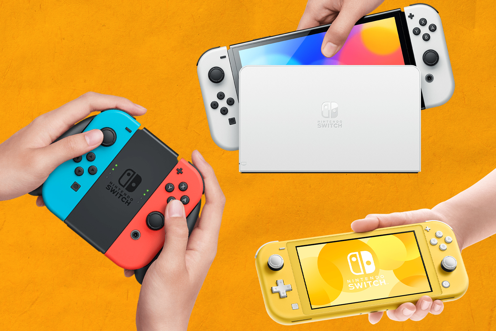 Switch OLED vs Switch Lite | Reviews.org