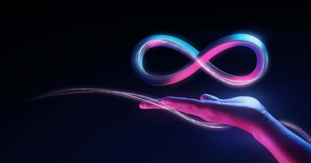 Graphic of unlimited phone data