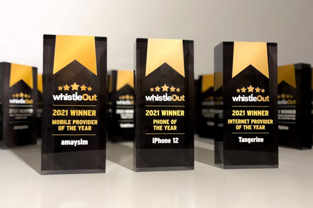 WhistleOut Awards 2021