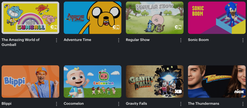 Hulu kids shows
