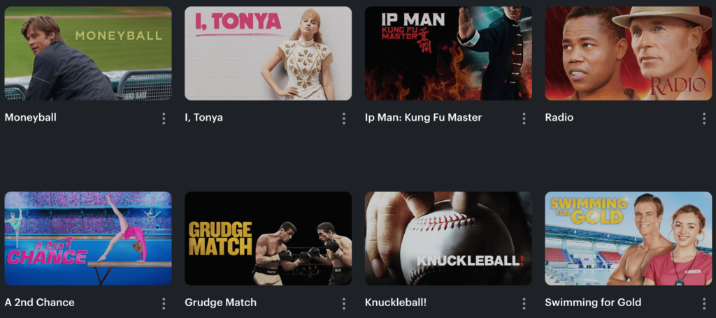 Hulu sports content