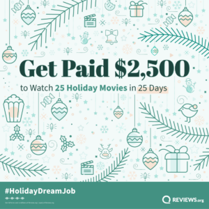 #HolidayMovieDreamJob Get Paid $2,500 to Watch Holiday Movies
