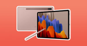 Graphic of the Samsung Galaxy Tab S7 Telstra Click Frenzy Deal