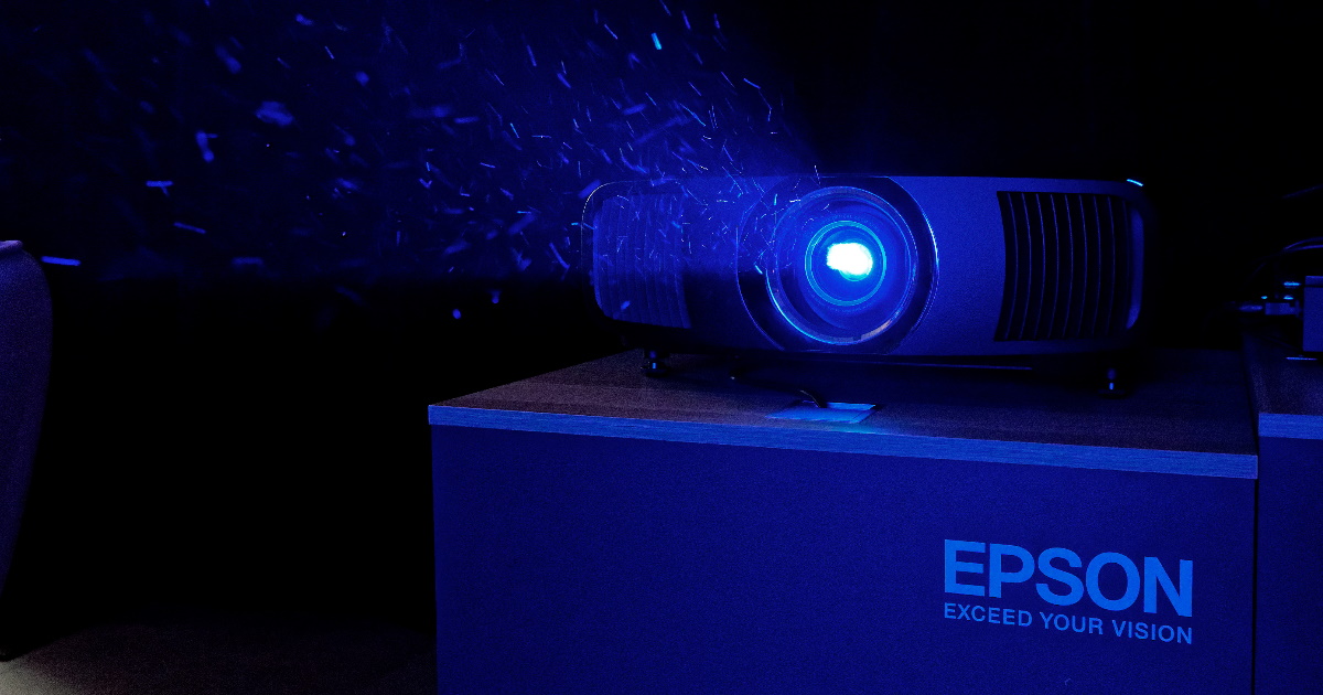 Epson's new 4K laser projector would rather look better than be