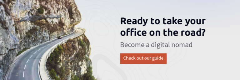 Banner ad - Ready to take your office on the road?