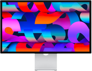 Image of the Apple Mac Studio Display with transparent background.