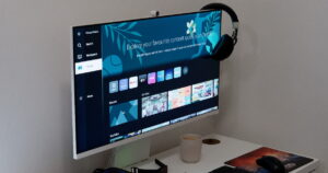 Samsung Smart Monitor M8 header