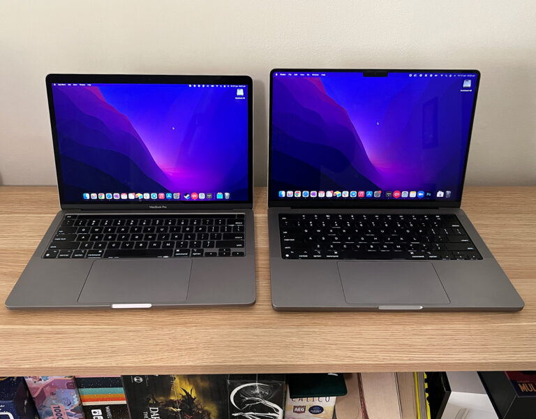 MacBook Pro M2 (2022) and MacBook Pro M1 Pro (2021)