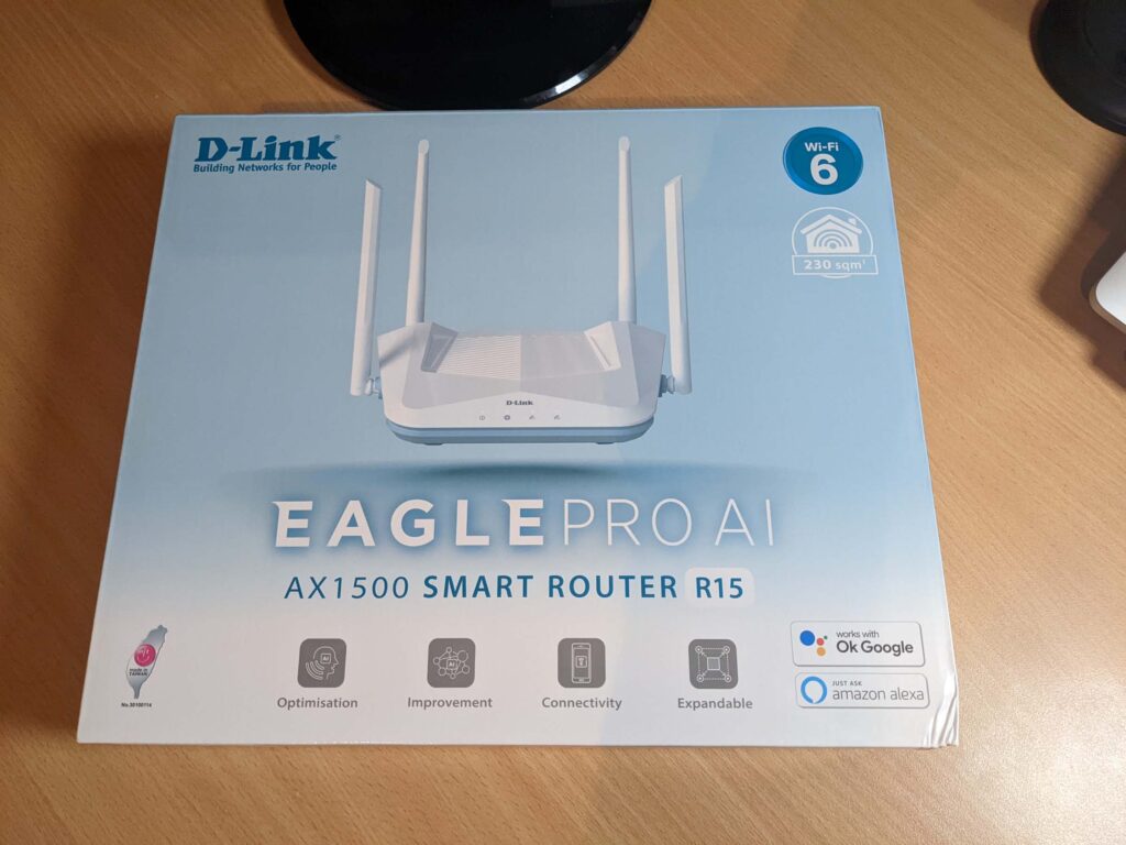 D-Link Eagle Pro AI R15 router 1-2