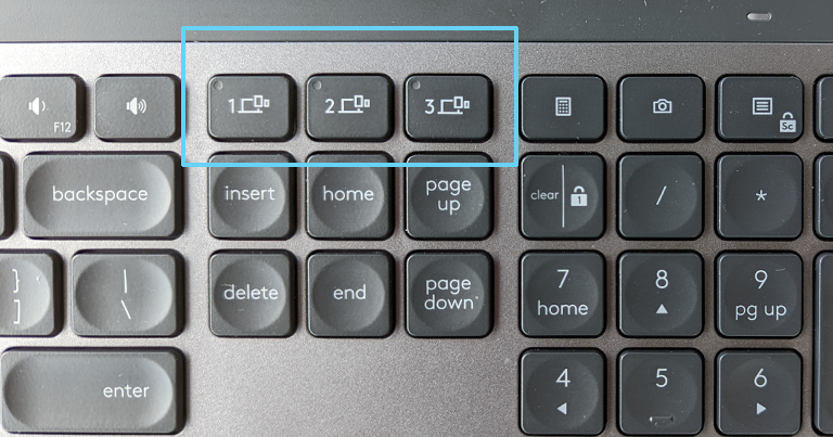 Logitech MX Keys Keyboard Review Function Keys