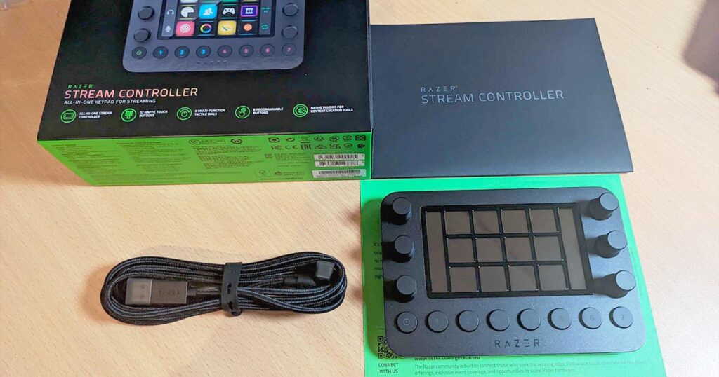 Razer Stream Deck unboxing