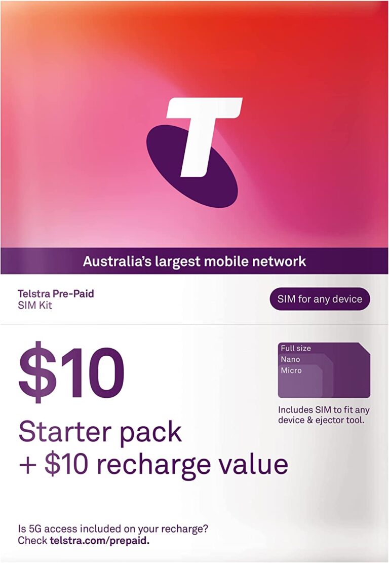 Telstra prepaid sim card