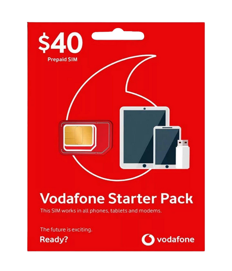 Vodafone prepaid sim card