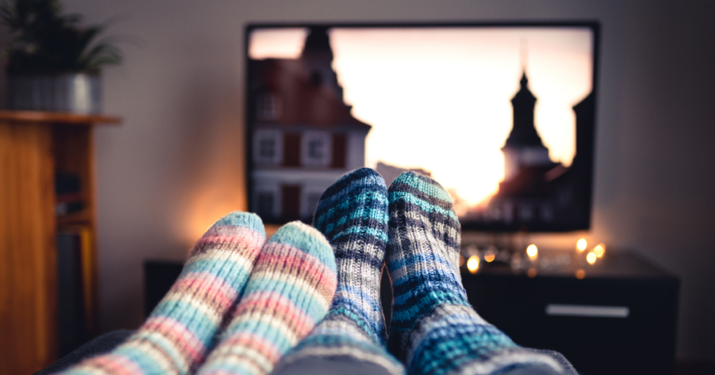 Streaming TV Cozy socks