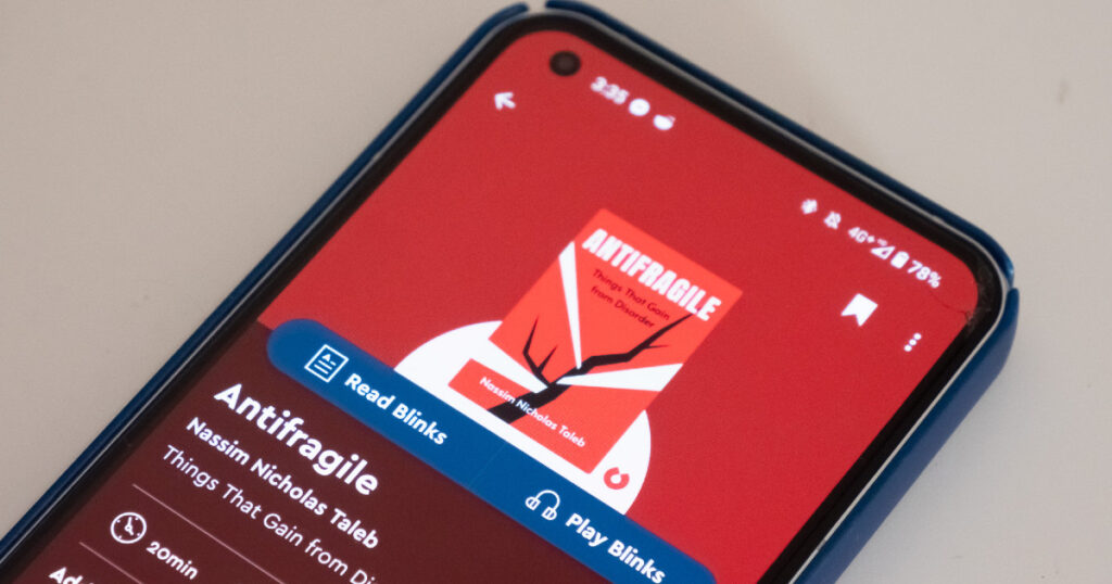 Blinkist header