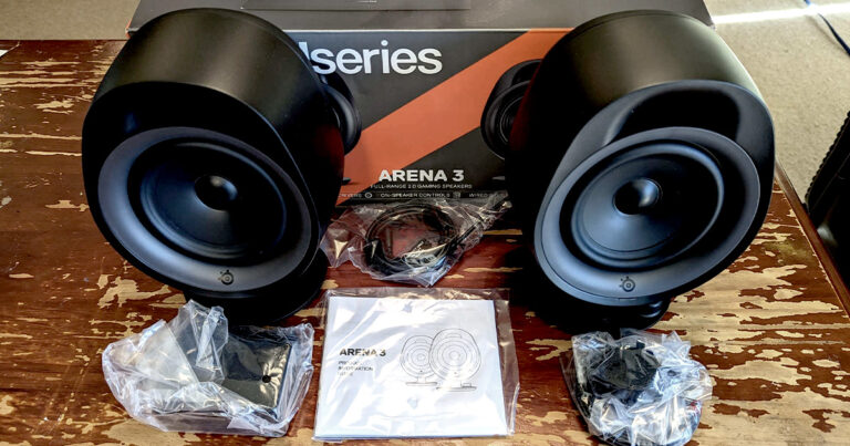 SteelSeries Arena 3 speakers