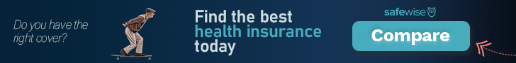 Banner graphic for SafeWise's Australian health insurance comparison