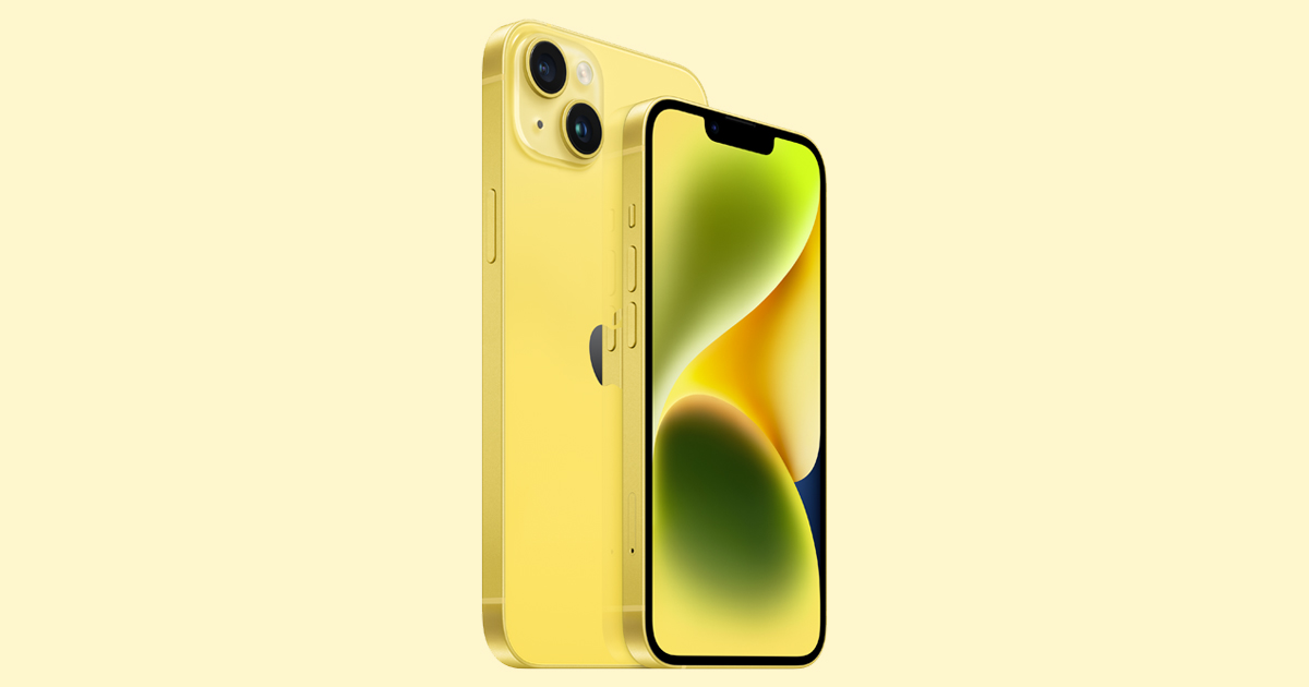 Yellow, is it iPhone 14 you're looking for?