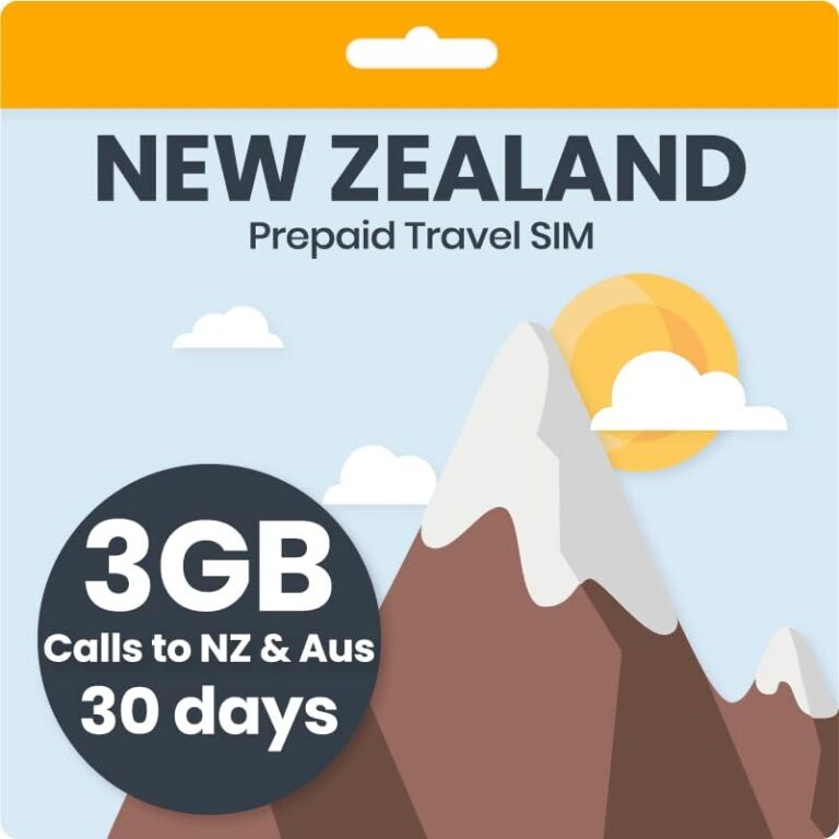 Simify 2.5GB New Zealand Prepaid SIM Card