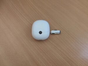 Soundcore VR P10 earbuds with connector