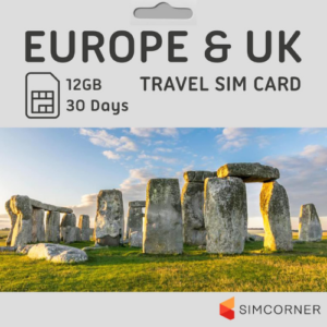 Europe UK Travel SIM Card