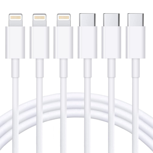 USB C to Lightning Cable 3Pack 6FT